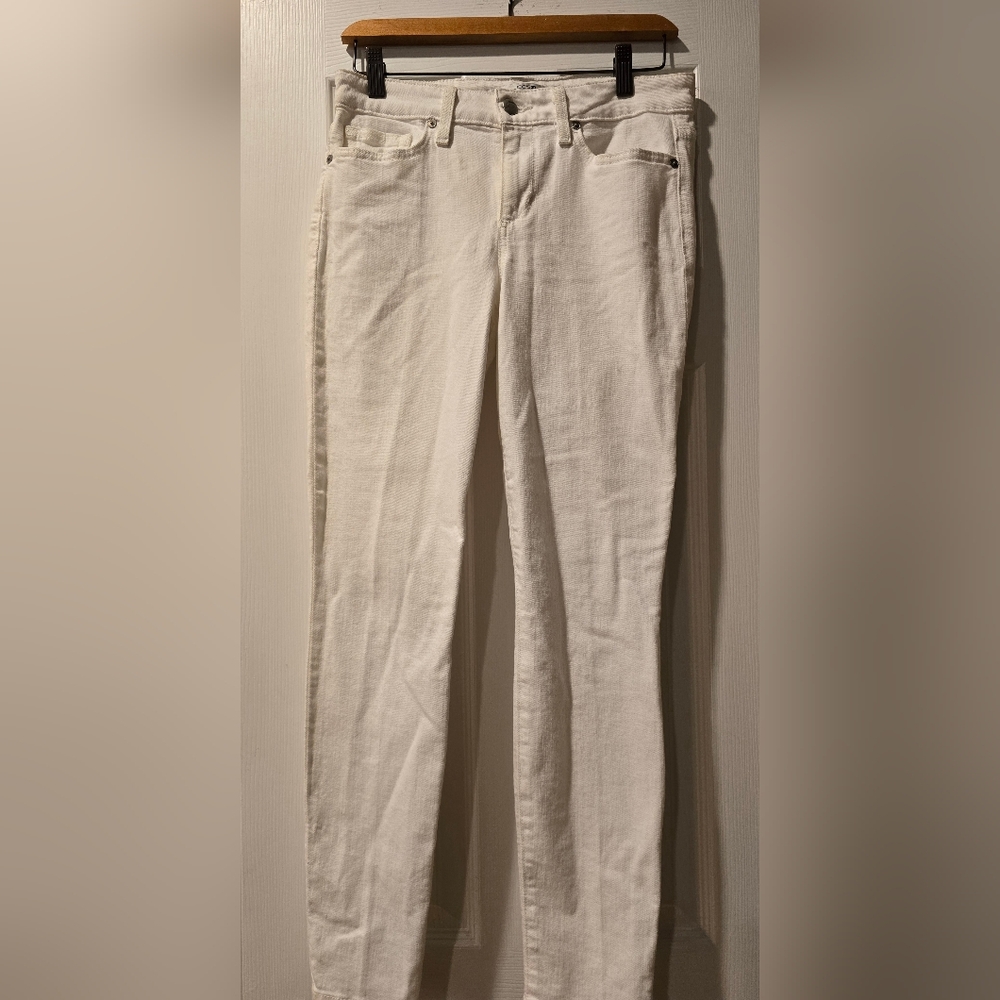 Women's White StretchJeans